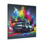 Nissan GT-R Canva Painting - High Quality Wall Decor, Modern Sports Car Artwork, Perfect Gift for Car Enthusiasts and Collectors