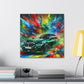 BMW Wall Art Canvas Painting - Luxury Car Print, Home Decor, Automotive Artwork, Perfect for Car Lovers and Enthusiasts