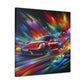 Porsche 911 Wall Art Canva - Luxury Car Painting, Automotive Home Decor, Framed Car enthusiast gift