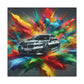 BMW Car Wall Art, Luxury Vehicle Canva Painting, Home Office Decor, Gift for Car Enthusiasts and BMW Lovers, Modern Artwork for Interiors