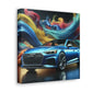 Audi A5 Canva Painting - Unique Handmade Wall Art for Car Enthusiasts, Perfect Gift for Audi Lovers