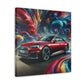 Audi A5 Car Art, Modern Canva Painting, Wall Decor for Car Lovers, Unique Gift, Home and Office Decoration, Auto Theme Artwork