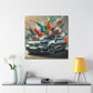 Luxury BMW Car Wall Art, High-Quality Modern Canvas Painting, Home Decor and Gift, Auto Enthusiast, Car Lover Decor, BMW Art, Original Design