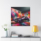 Mercedes AMG Wall Art, Handcrafted Canva Painting - Perfect for Auto Enthusiast, Car Decor, Man Cave, Home Office