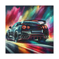 Nissan GT-R Canva, Handpainted Wall Art, Sports Car Enthusiast Gift, Home Decor, Premium Quality Canvas, Unique Artwork for Man Cave