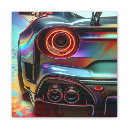 Nissan GT-R Wall Art, Exclusive Sports Car Canva Painting, Home Decor, Car Lover Gift, Automotive Artwork, Modern Design, Large Print