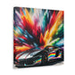 Lamborghini Aventador Canva Painting, Large Wall Art, Luxury Car Artwork, Modern Home Decor, Unique Gift for Car Lovers and Enthusiasts