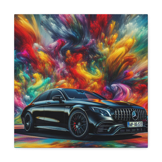 Mercedes AMG Wall Art Canva Painting - Luxurious Car Décor, Unique Gift for Car Enthusiasts and Mercedes Lovers, High-Quality Print