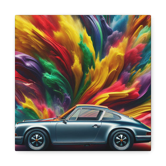 Porsche 911 Canva Painting, Luxury Car Wall Art, Premium Quality Home Décor, Perfect Gift for Car Enthusiasts and Collectors