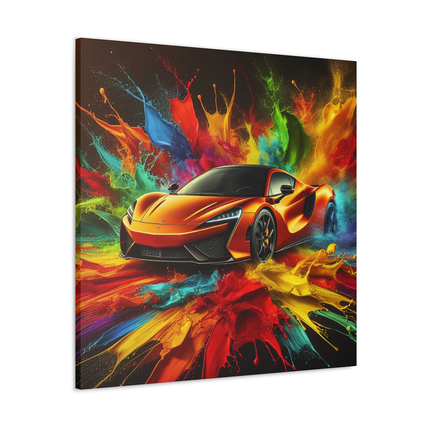 Luxury Ferrari Car Wall Art, Stylish Canva Painting, Perfect Gift for Car Lovers and Collectors, Home and Office Decor, High Quality Print